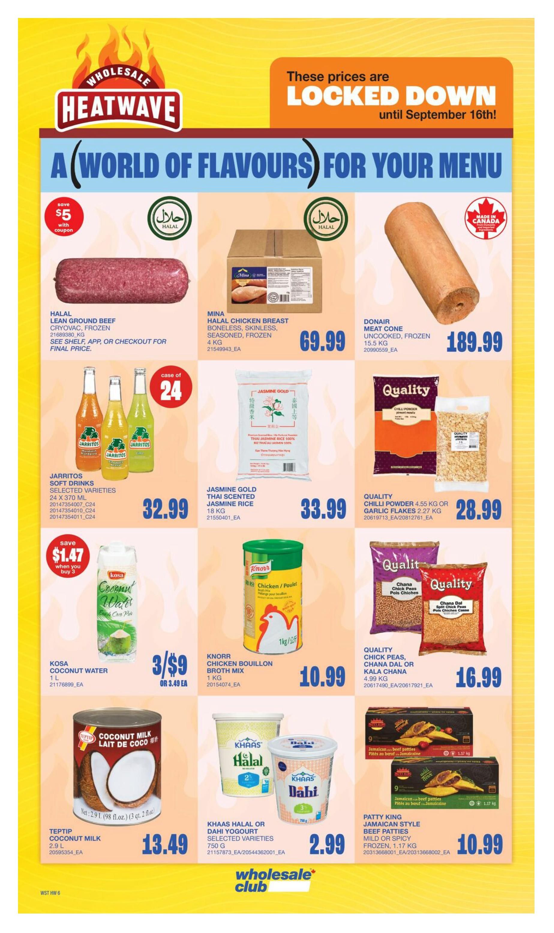 Wholesale Club (West) Flyer July 23 to 29