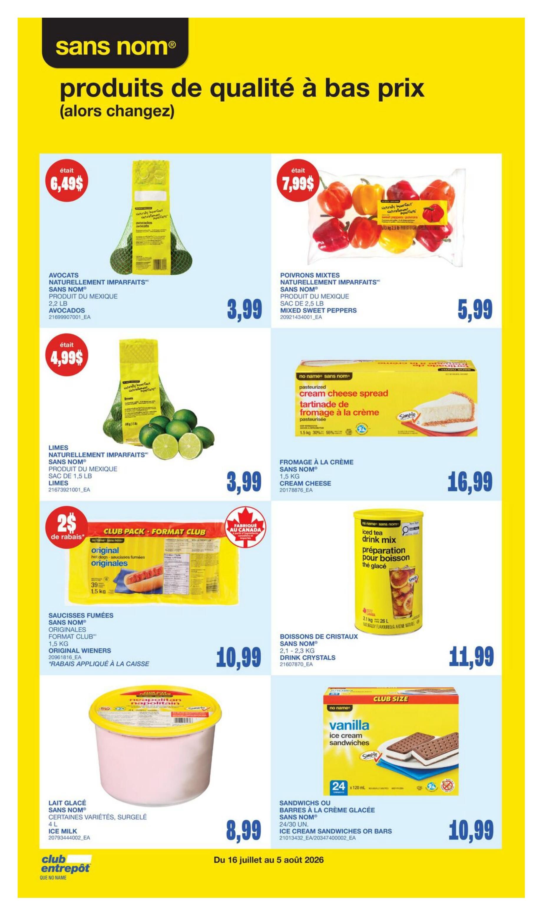 Wholesale Club (QC) Flyer July 23 to 29