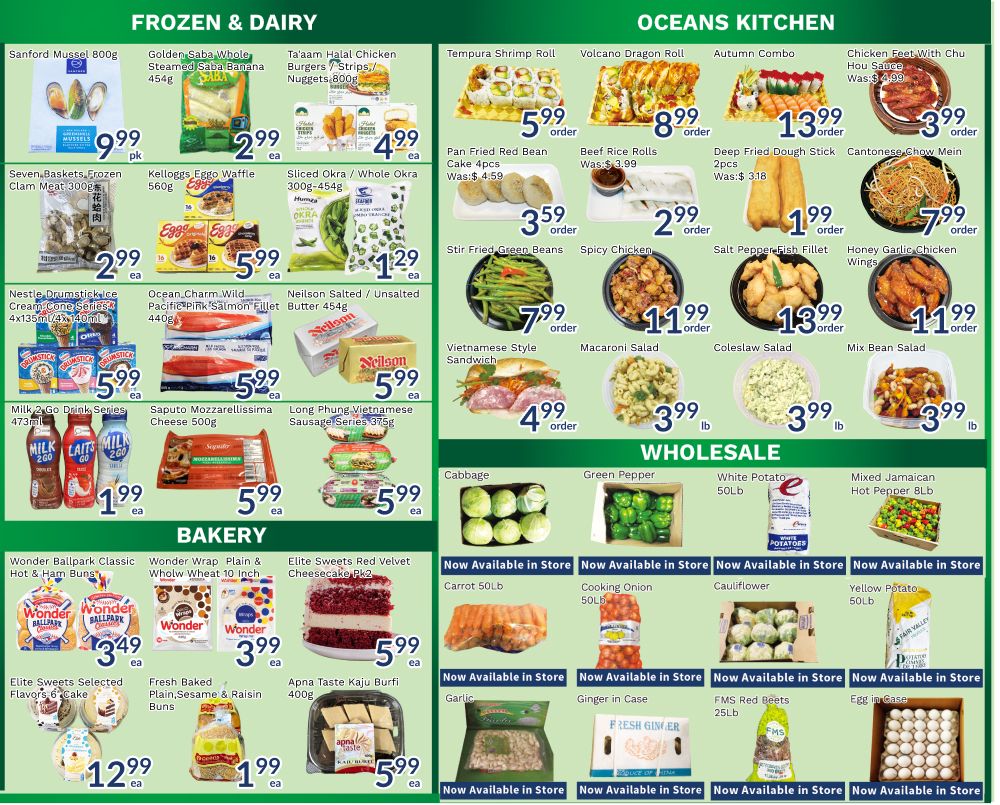 Oceans Fresh Food Market (Brampton) Flyer July 24 to 30