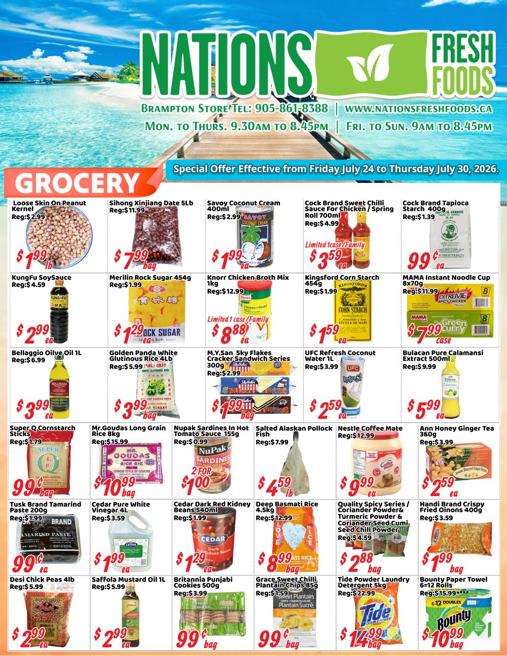 Nations Fresh Foods (Brampton) Flyer July 24 to 30