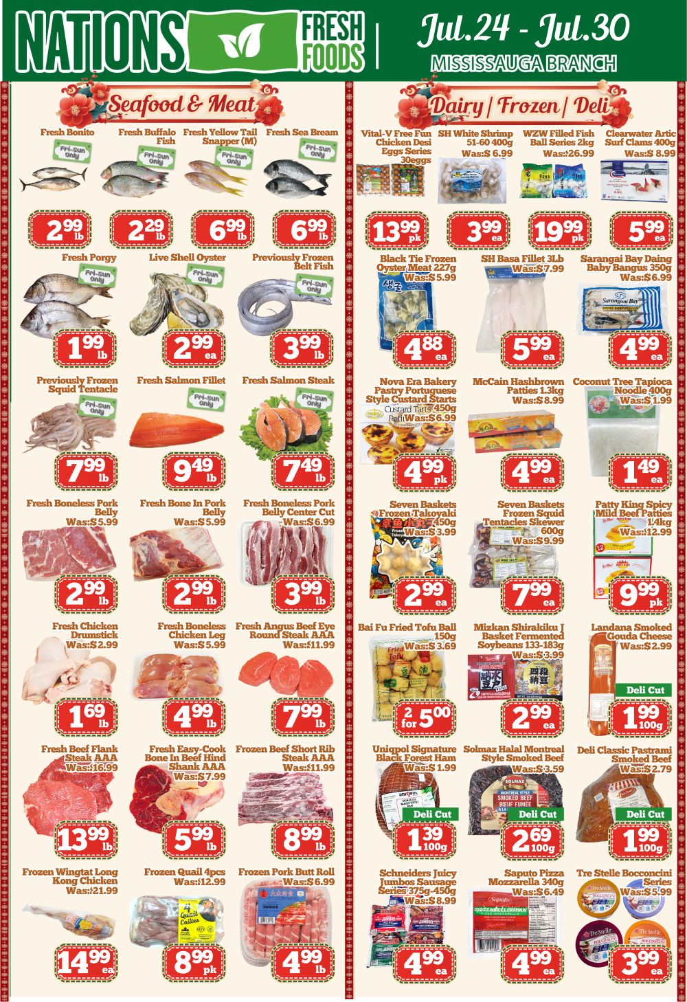 Nations Fresh Foods (Mississauga) Flyer July 24 to 30