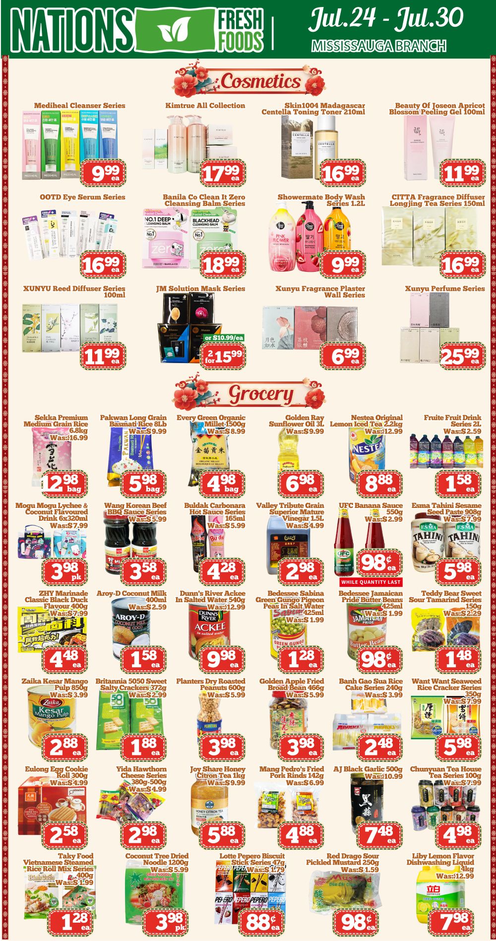 Nations Fresh Foods (Mississauga) Flyer July 24 to 30