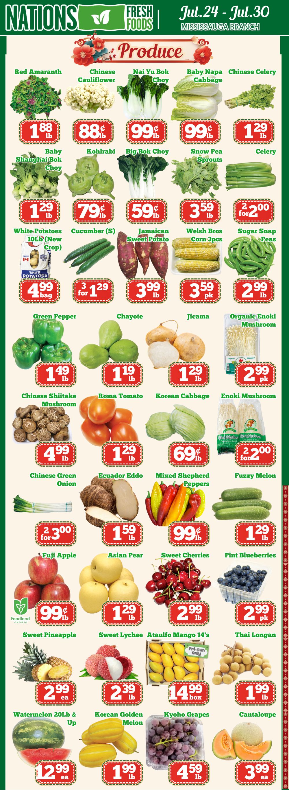 Nations Fresh Foods (Mississauga) Flyer July 24 to 30