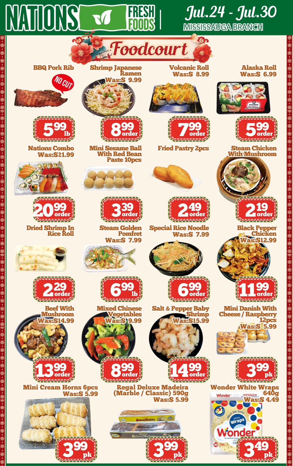 Nations Fresh Foods (Mississauga) Flyer July 24 to 30
