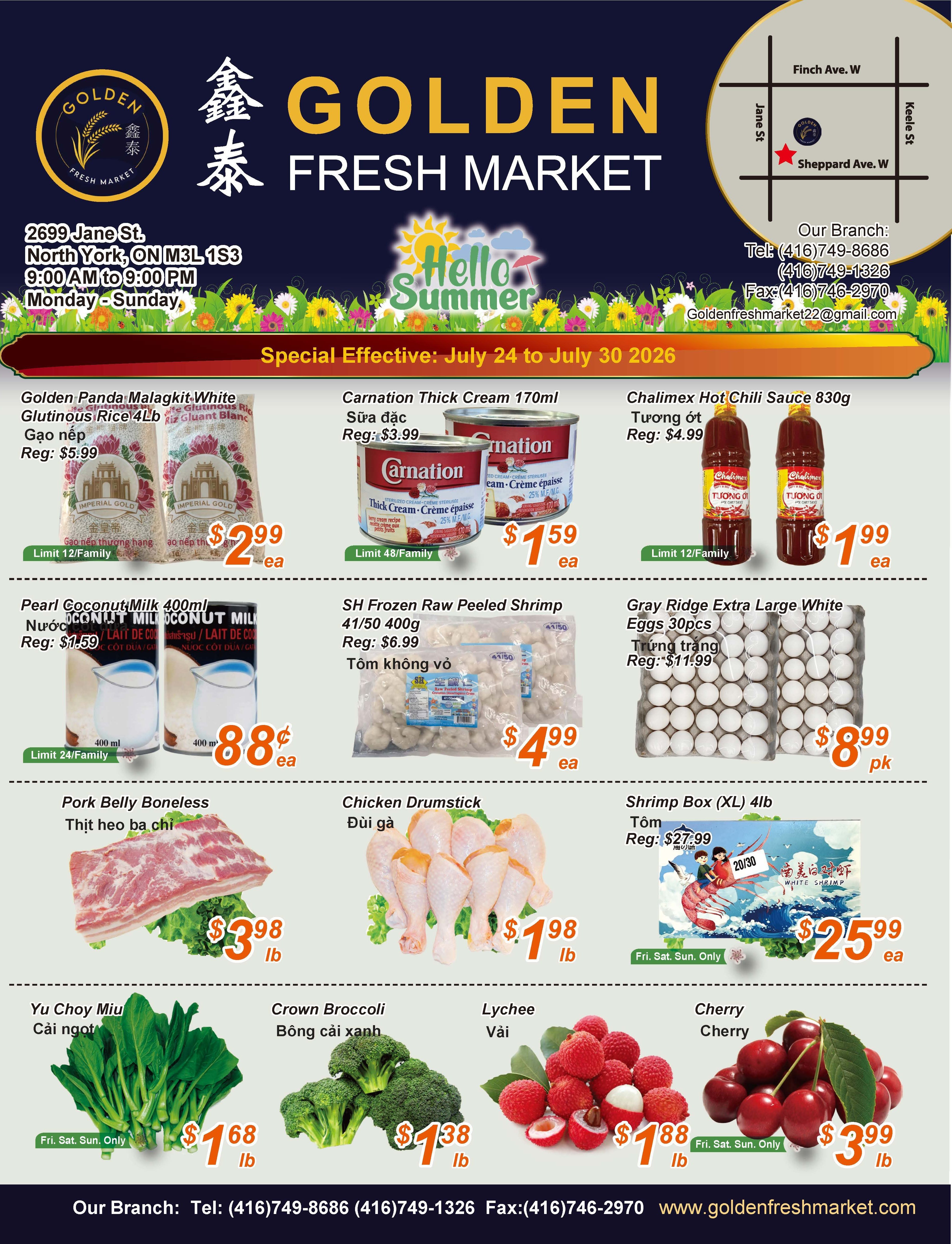 Golden Fresh Market Flyer July 24 to 30