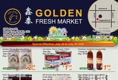Golden Fresh Market Flyer July 24 to 30