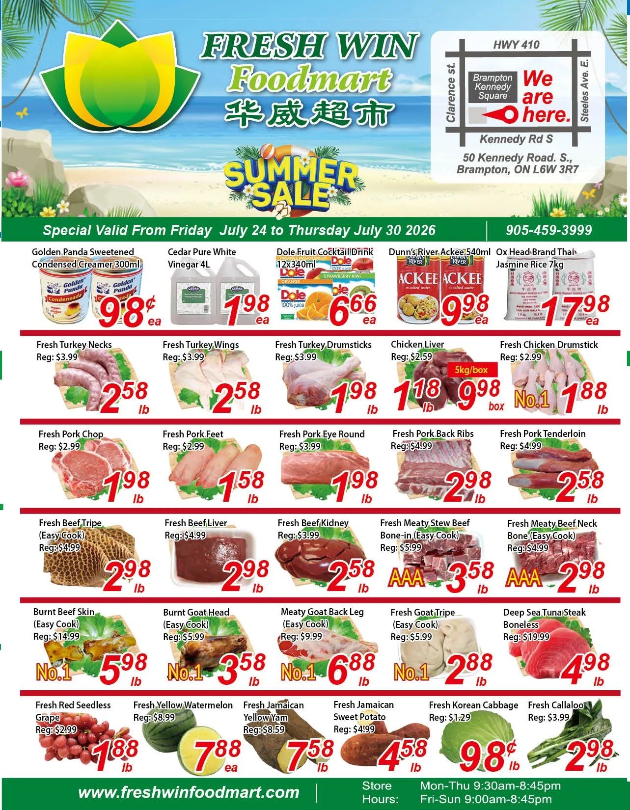 Fresh Win Foodmart Flyer July 24 to 30