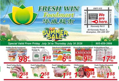 Fresh Win Foodmart Flyer July 24 to 30