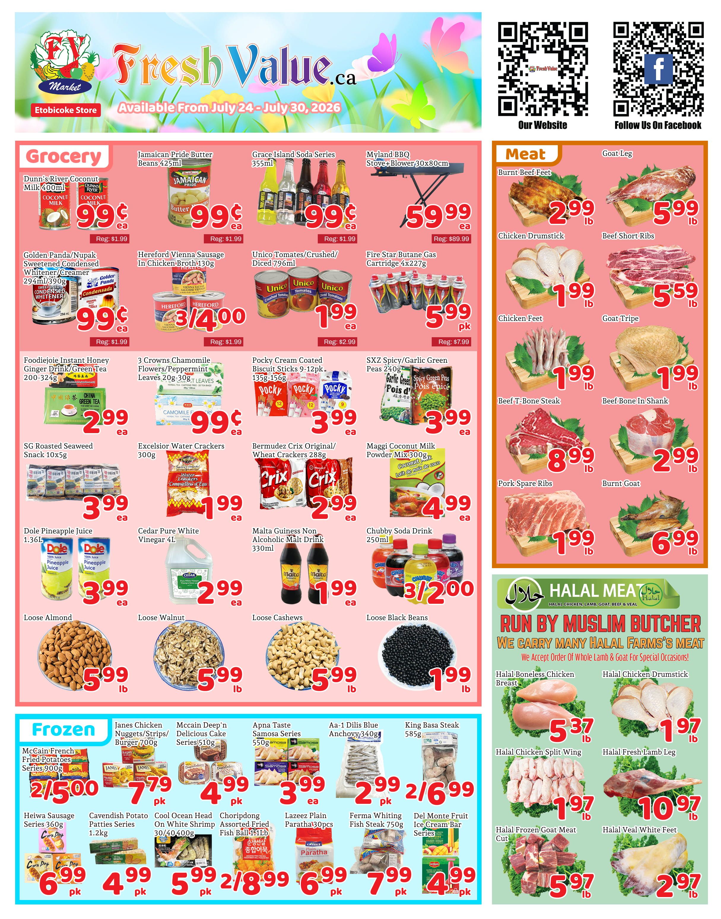 Fresh Value (Etobicoke) Flyer July 24 to 30