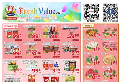 Fresh Value (Etobicoke) Flyer July 24 to 30