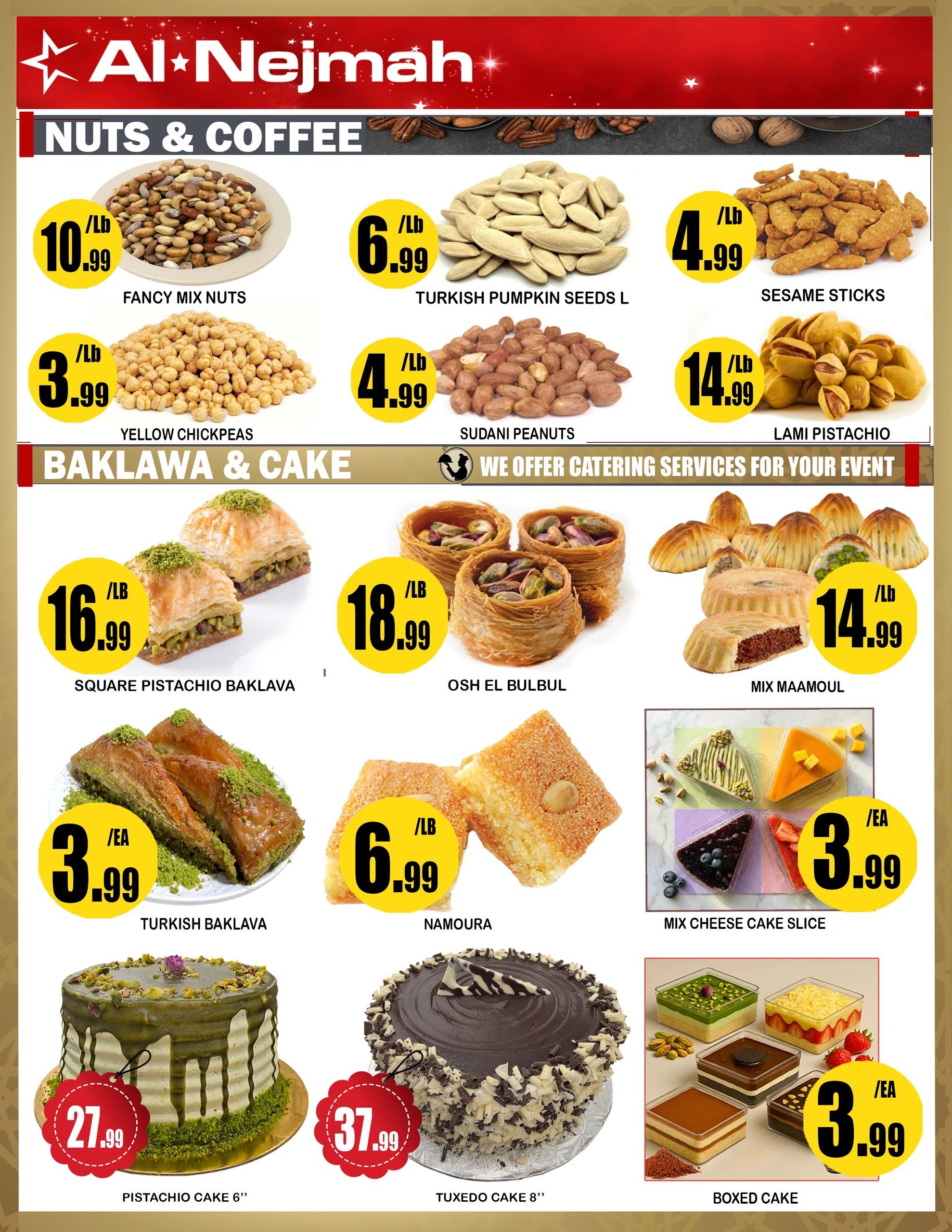 Alnejmah Fine Foods Inc. Flyer July 24 to 30