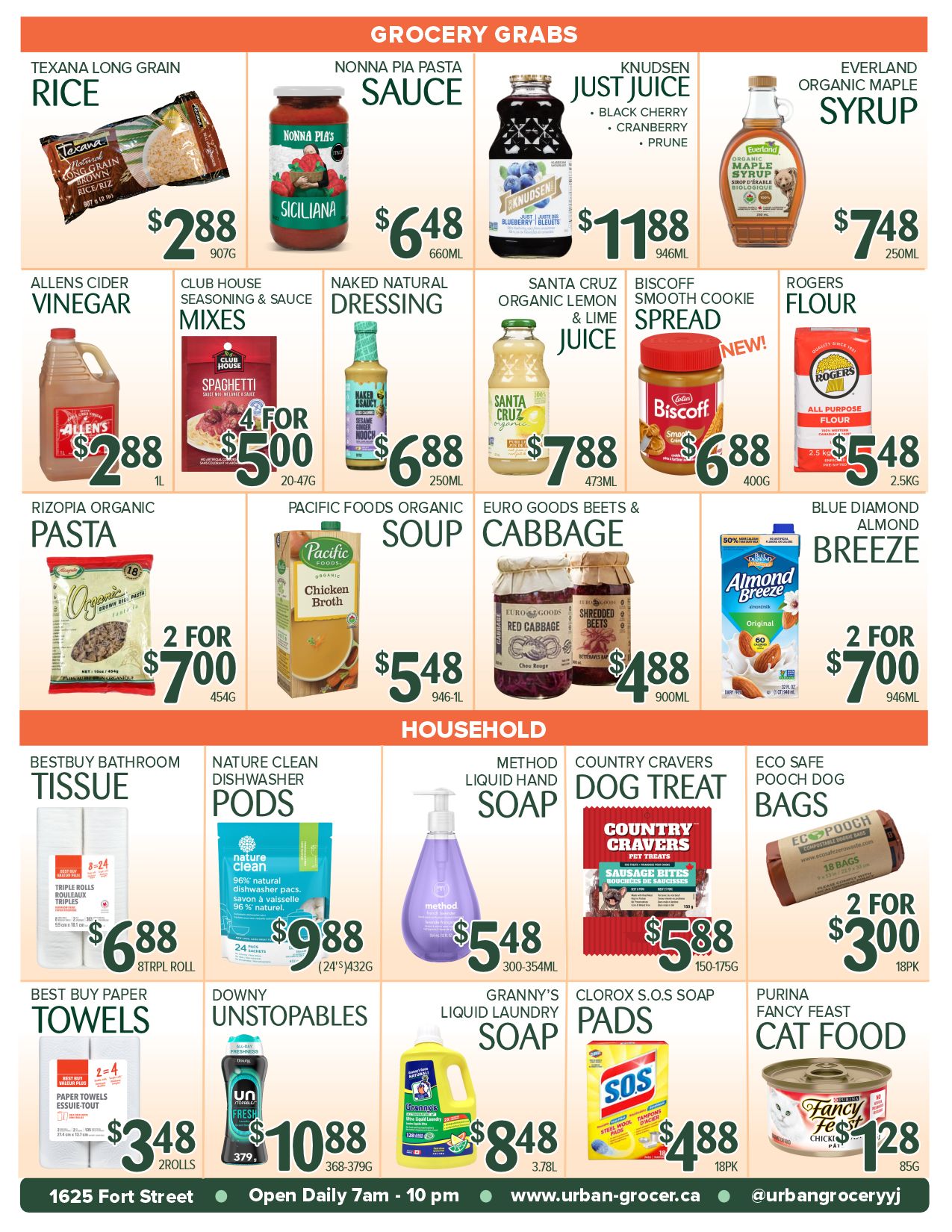 Urban Grocer Flyer July 24 to 30