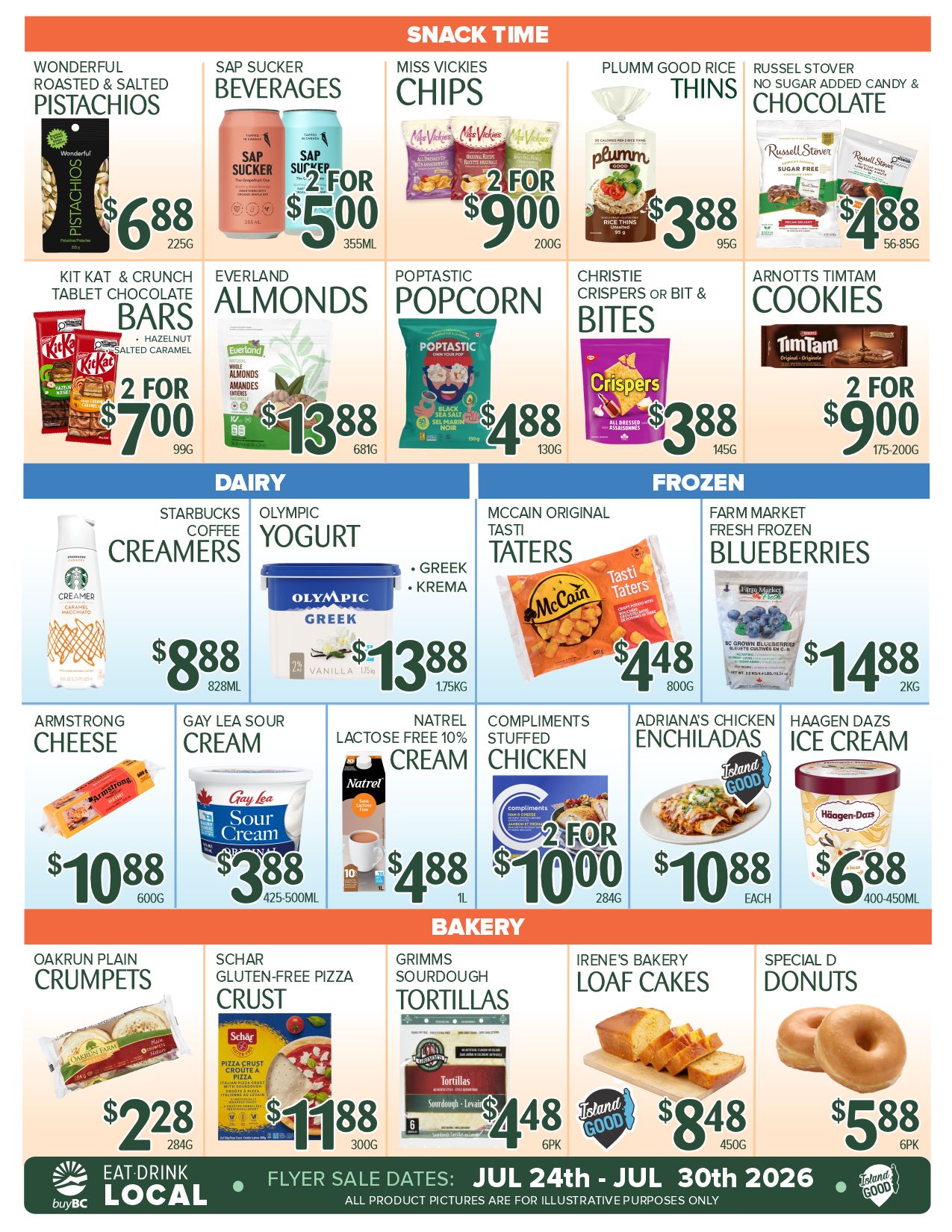 Urban Grocer Flyer July 24 to 30