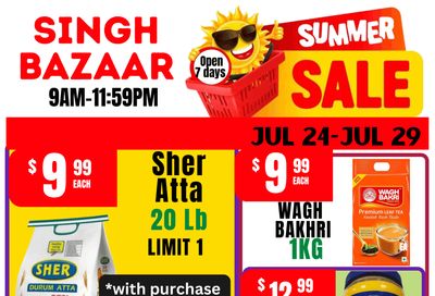 Singh Bazaar Flyer July 24 to 29