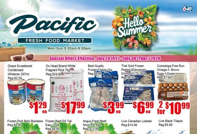 Pacific Fresh Food Market (Pickering) Flyer July 24 to 30