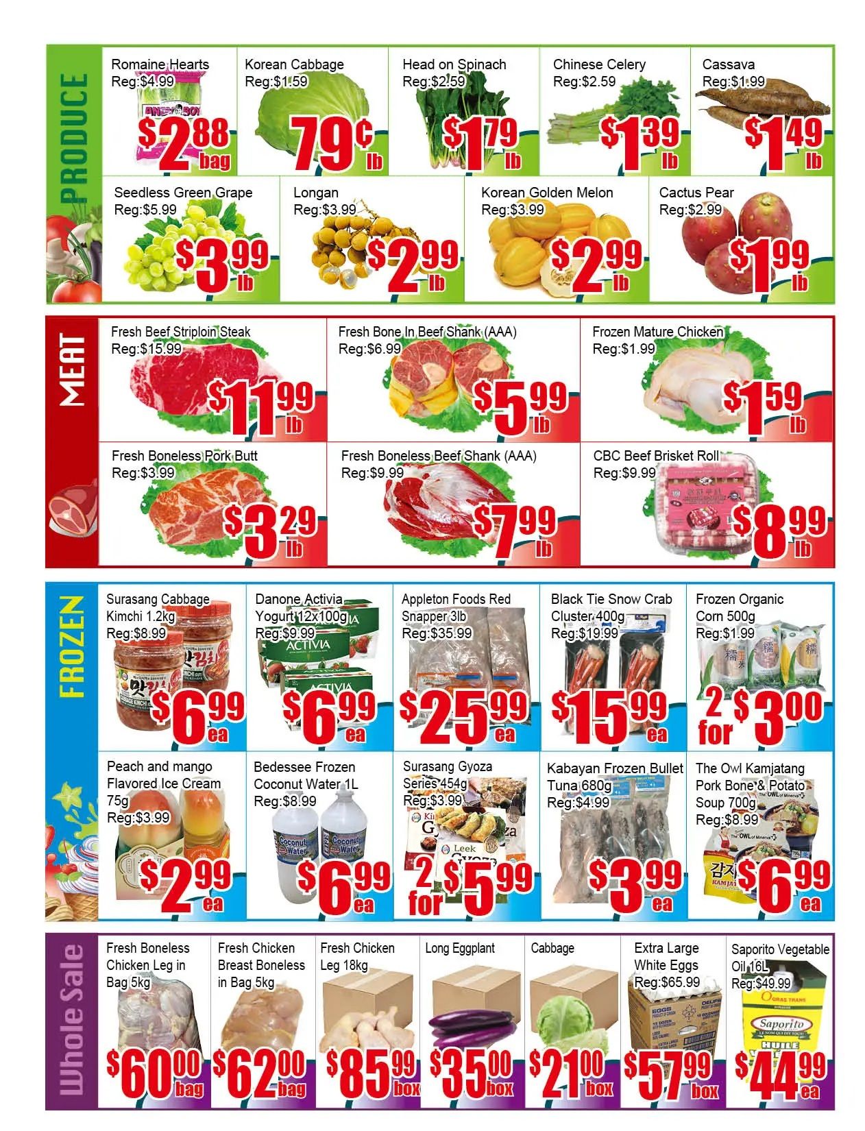 Pacific Fresh Food Market (Pickering) Flyer July 24 to 30
