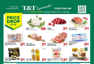 T&T Supermarket (GTA) Flyer July 24 to 30