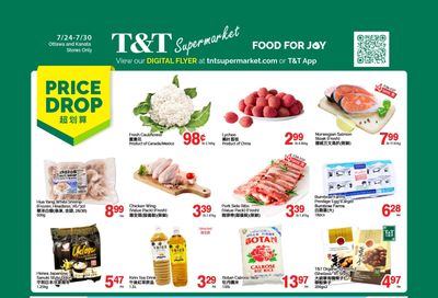 T&T Supermarket (Ottawa & Kanata) Flyer July 24 to 30