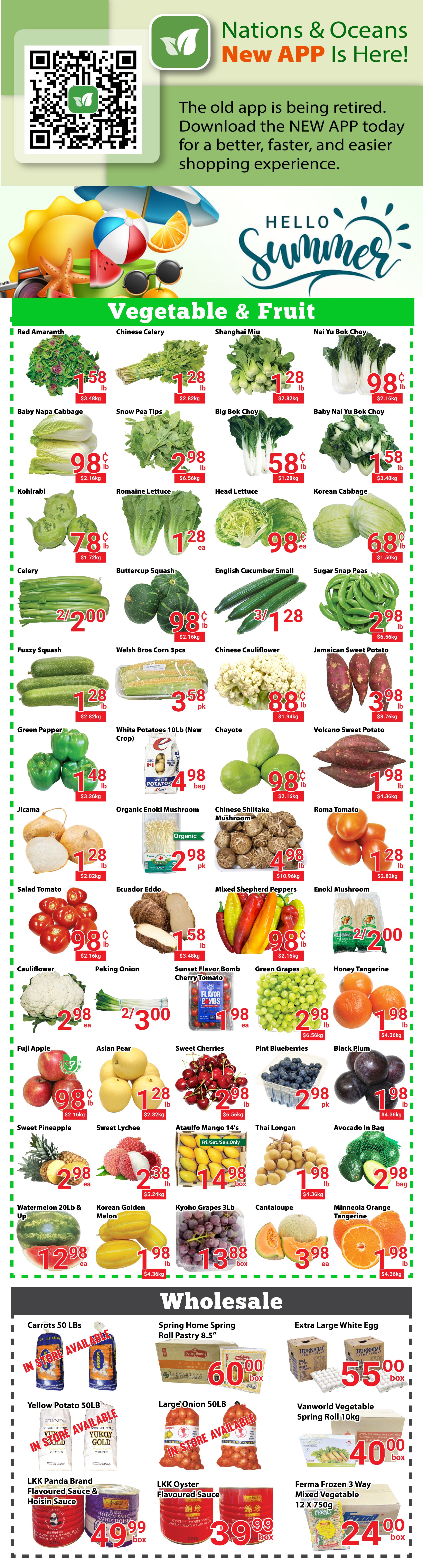 Nations Fresh Foods (Vaughan) Flyer July 24 to 30