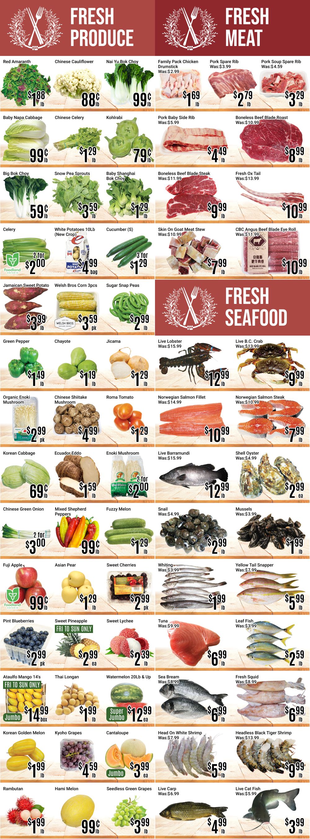 Nations Fresh Foods (Toronto) Flyer July 24 to 30