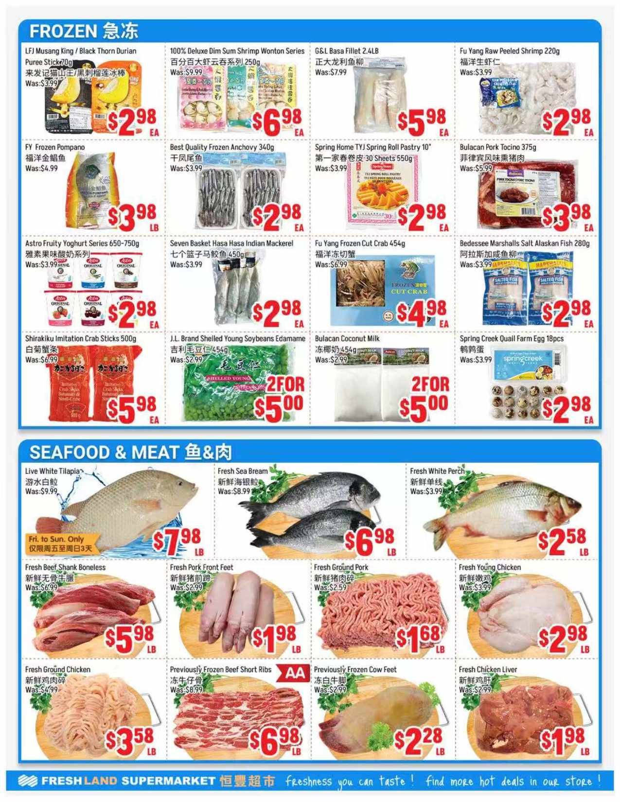 FreshLand Supermarket Flyer July 24 to 30