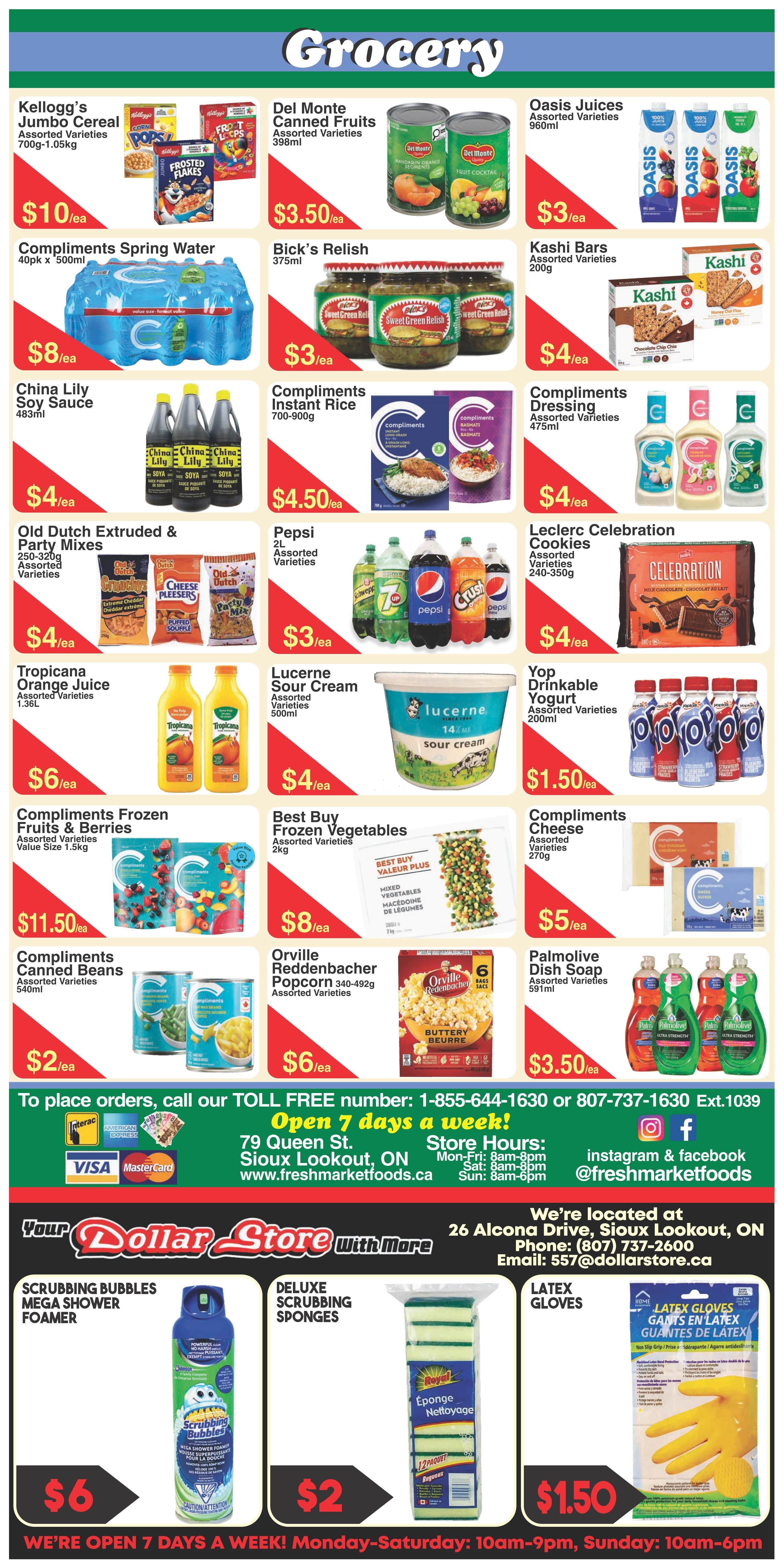Fresh Market Foods Flyer July 24 to 30