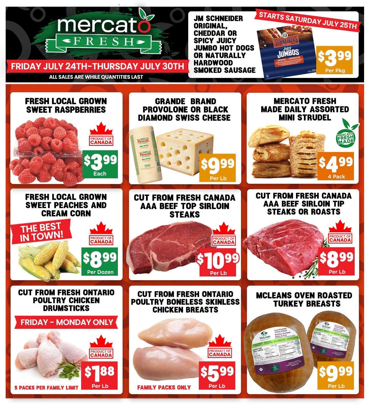 Mercato Fresh Flyer July 24 to 30