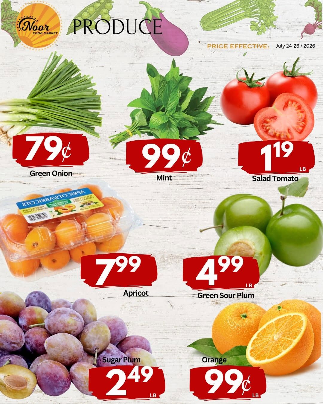 Noor Food Market Flyer July 24 to 30