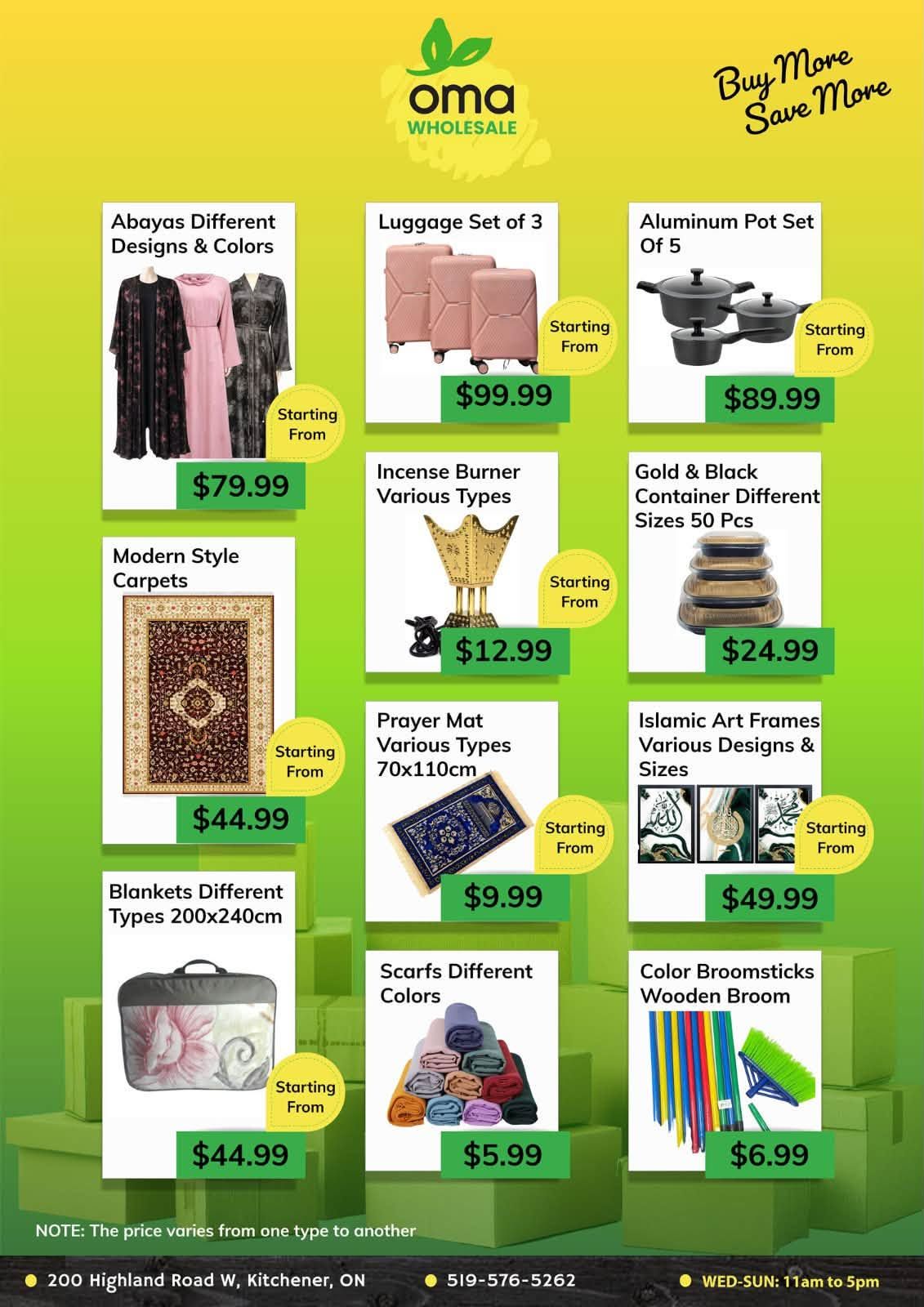 Oma Fresh Foods Flyer July 24 to 30