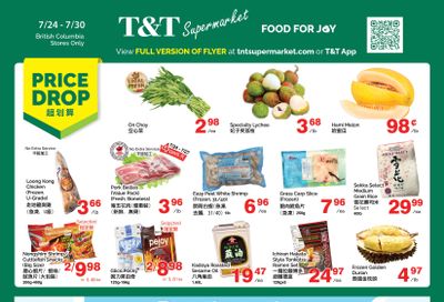 T&T Supermarket (BC) Flyer July 24 to 30