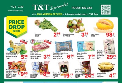 T&T Supermarket (AB) Flyer July 24 to 30