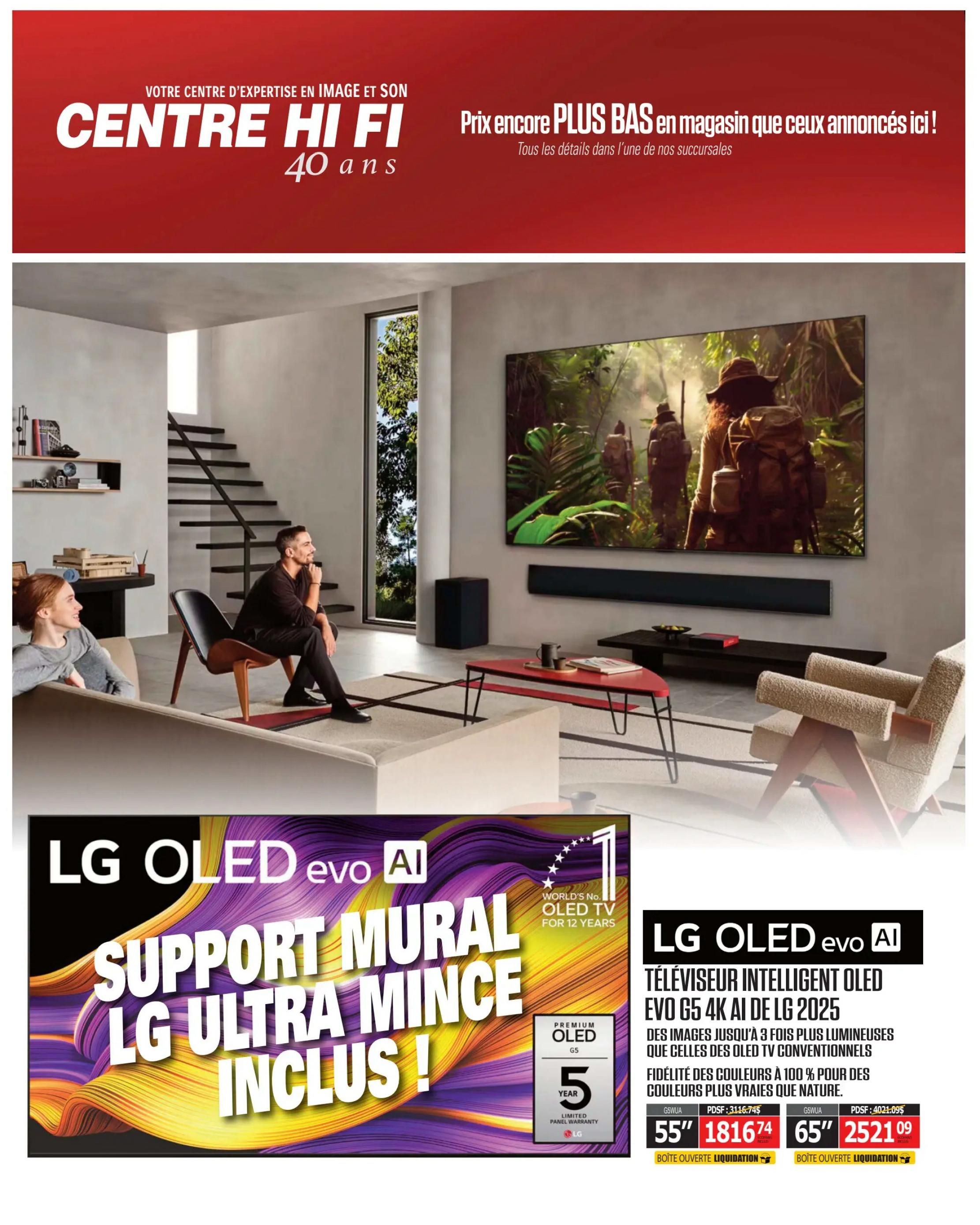 Centre Hi-Fi Flyer July 24 to 30