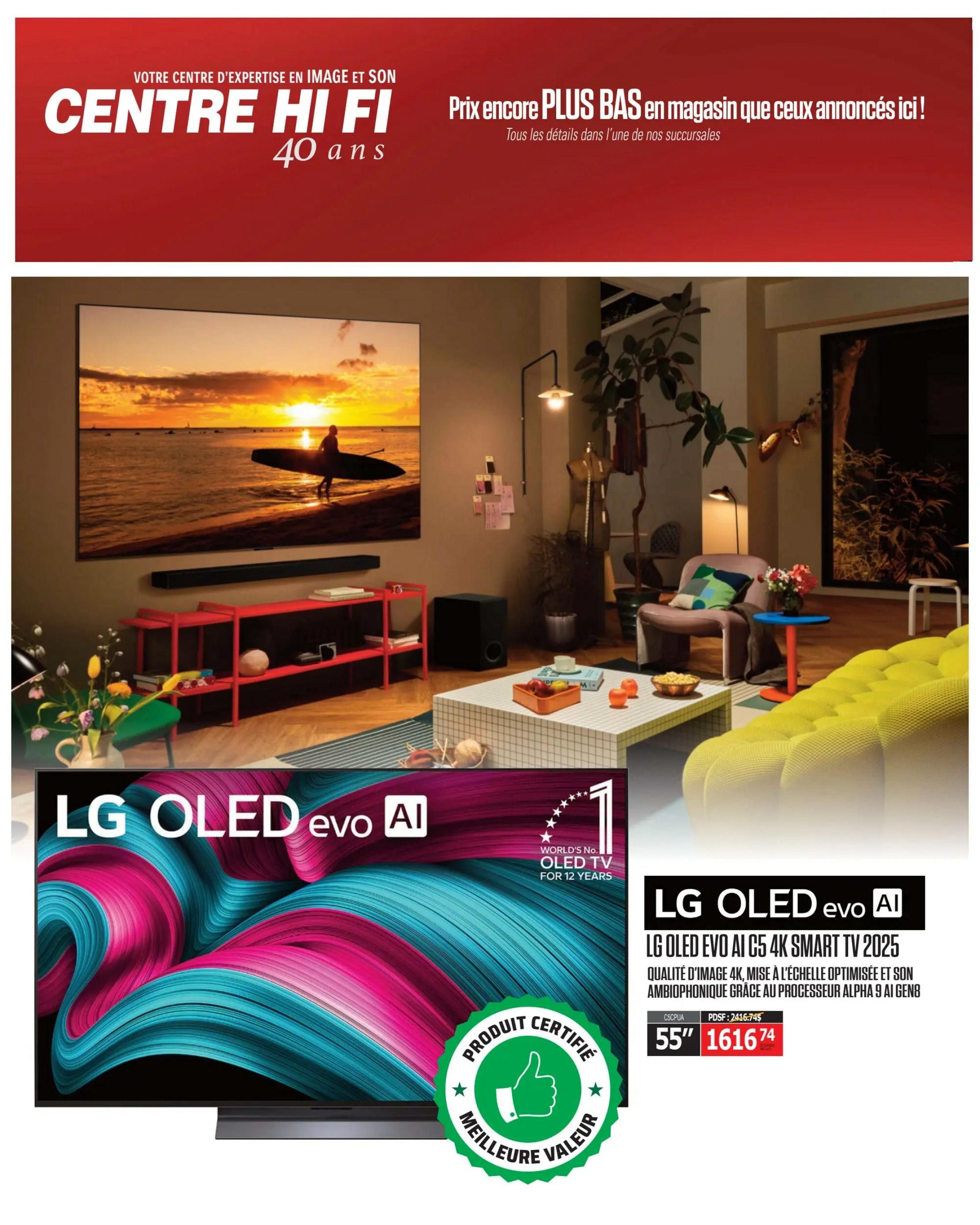 Centre Hi-Fi Flyer July 24 to 30