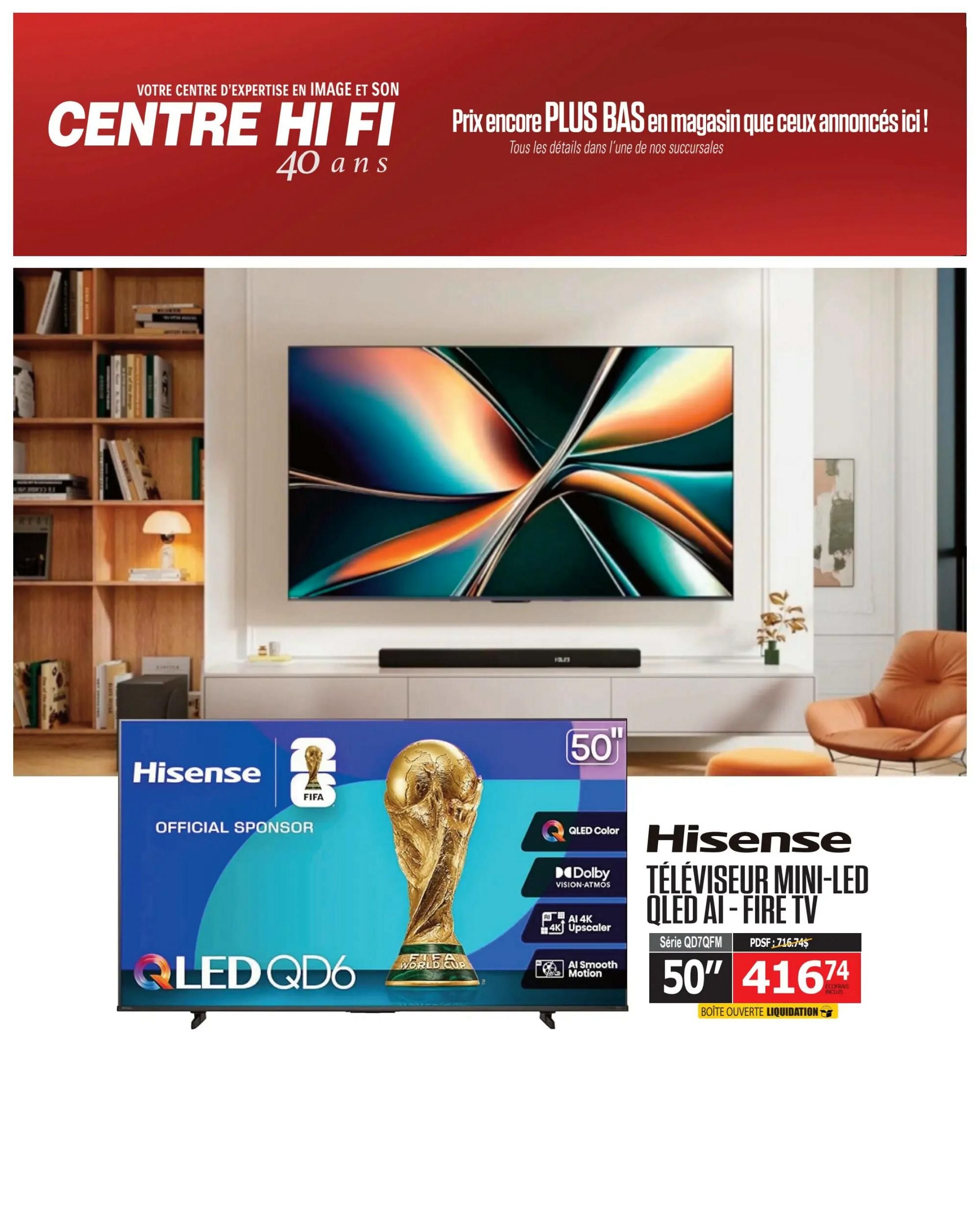 Centre Hi-Fi Flyer July 24 to 30