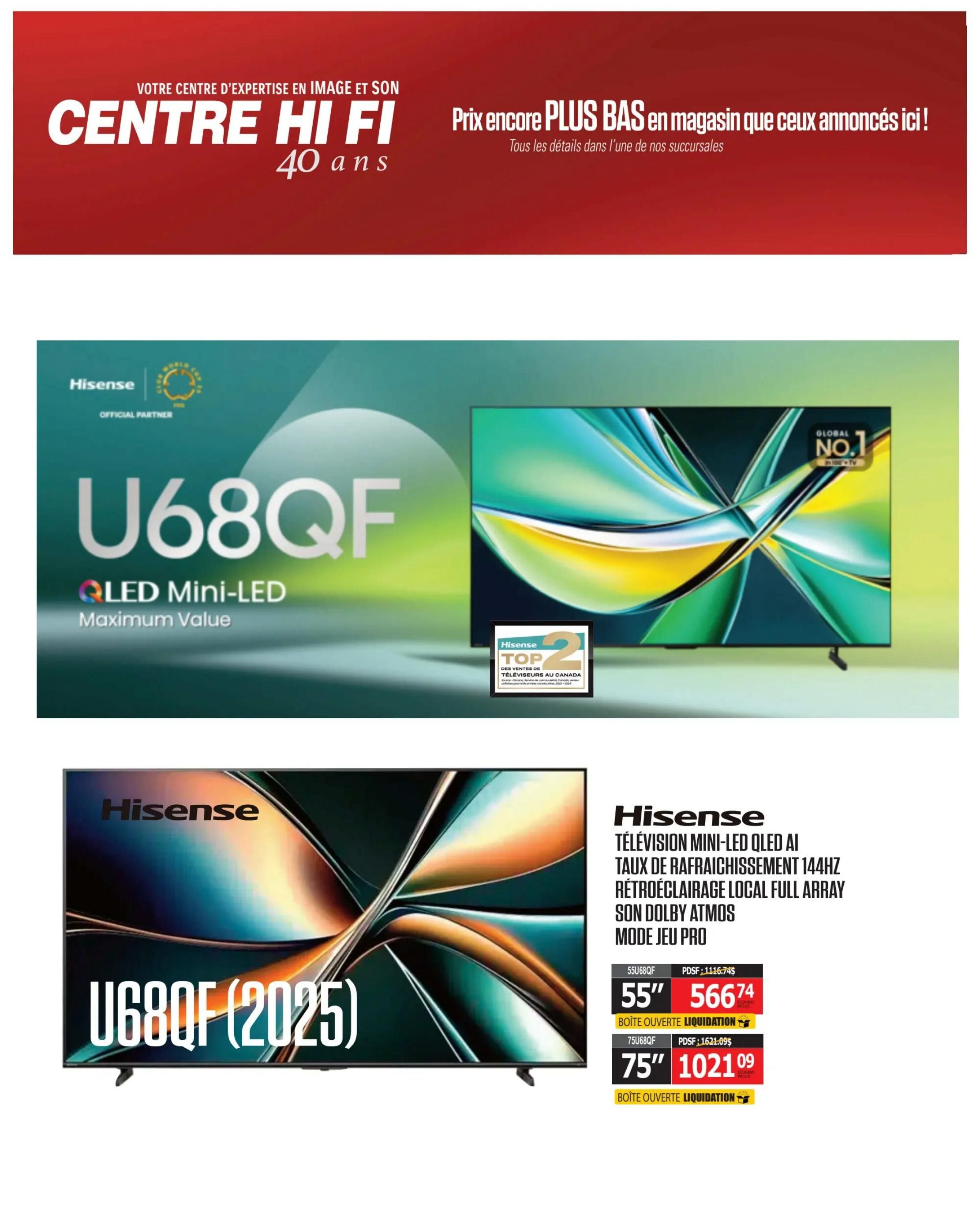 Centre Hi-Fi Flyer July 24 to 30