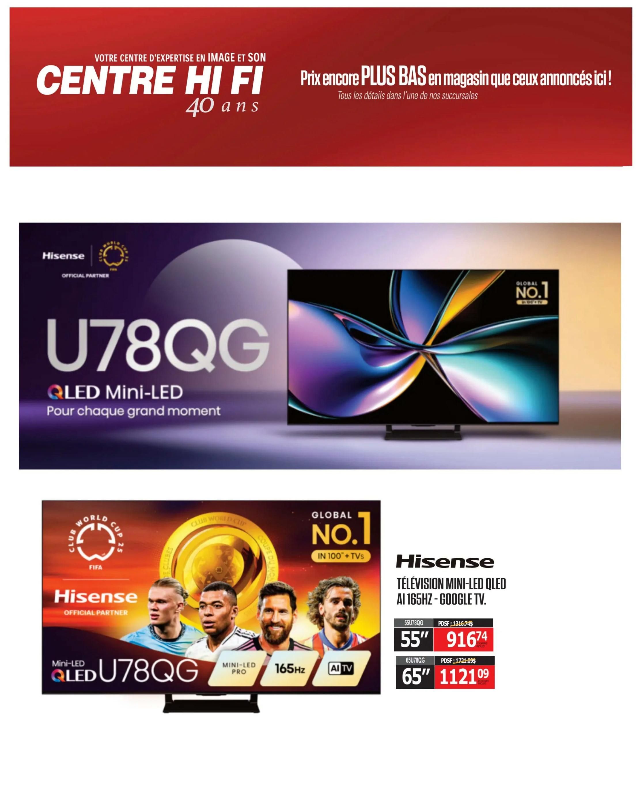 Centre Hi-Fi Flyer July 24 to 30