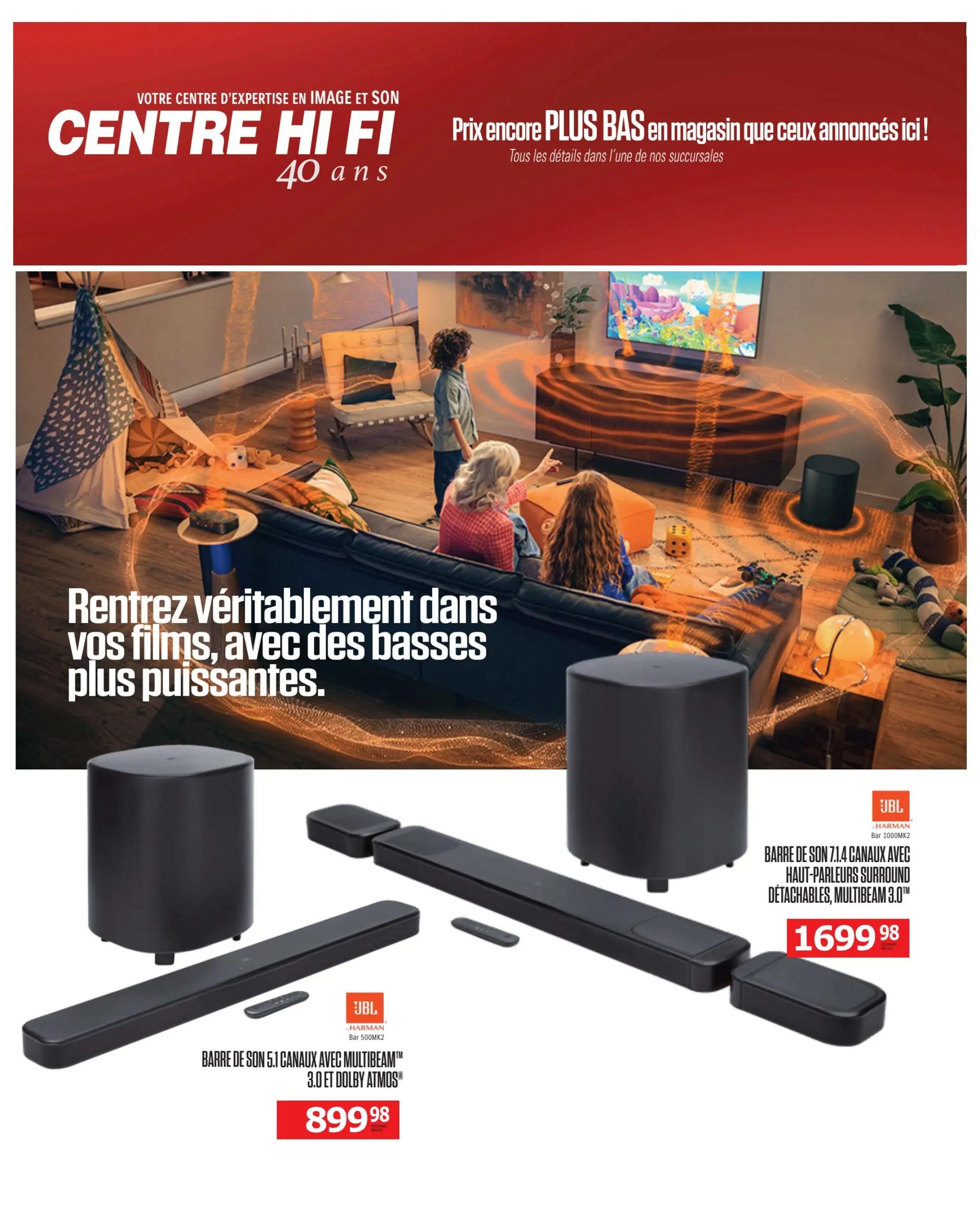 Centre Hi-Fi Flyer July 24 to 30