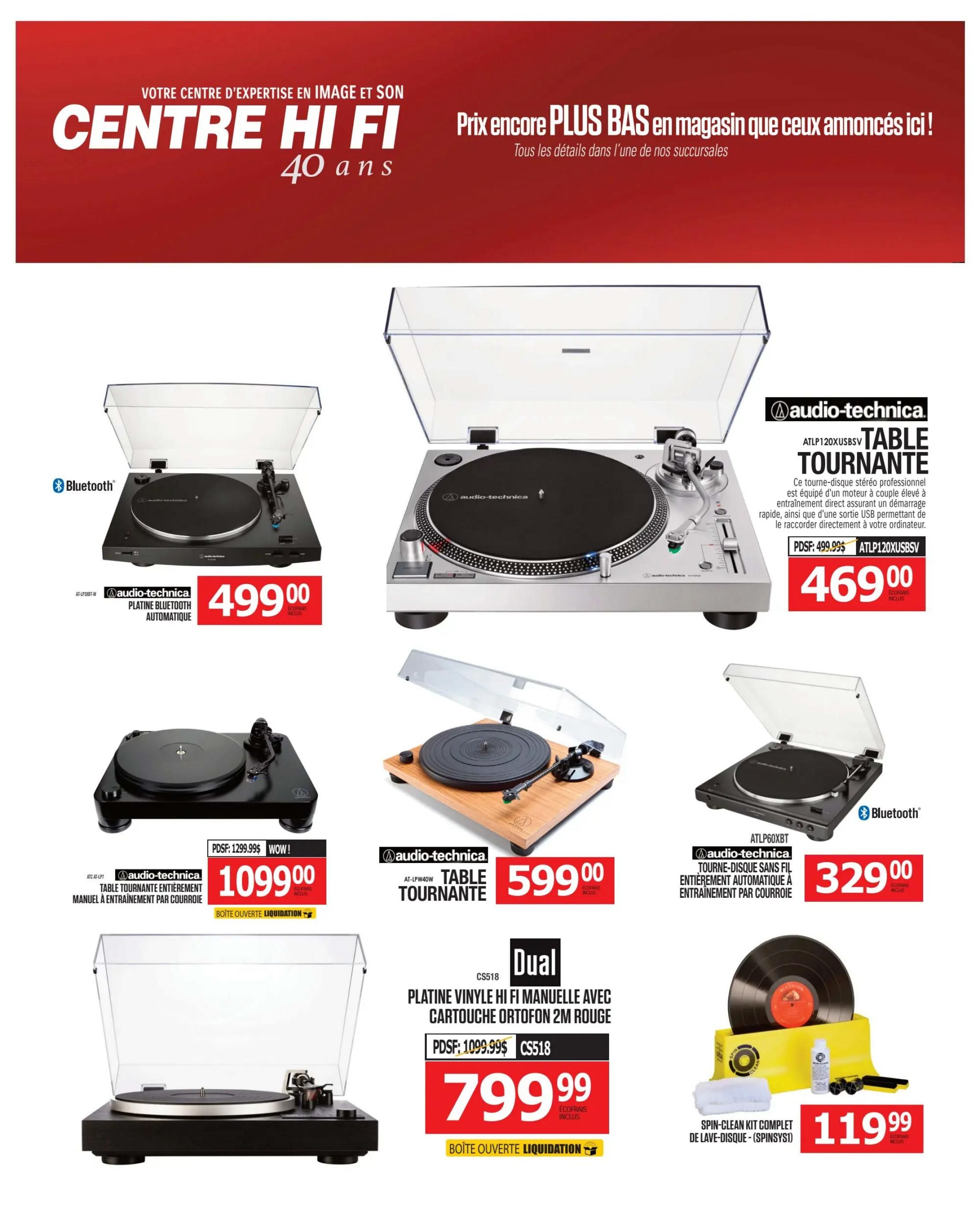 Centre Hi-Fi Flyer July 24 to 30