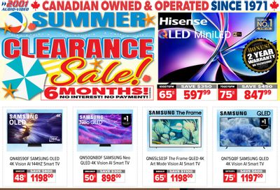2001 Audio Video Flyer July 24 to 30