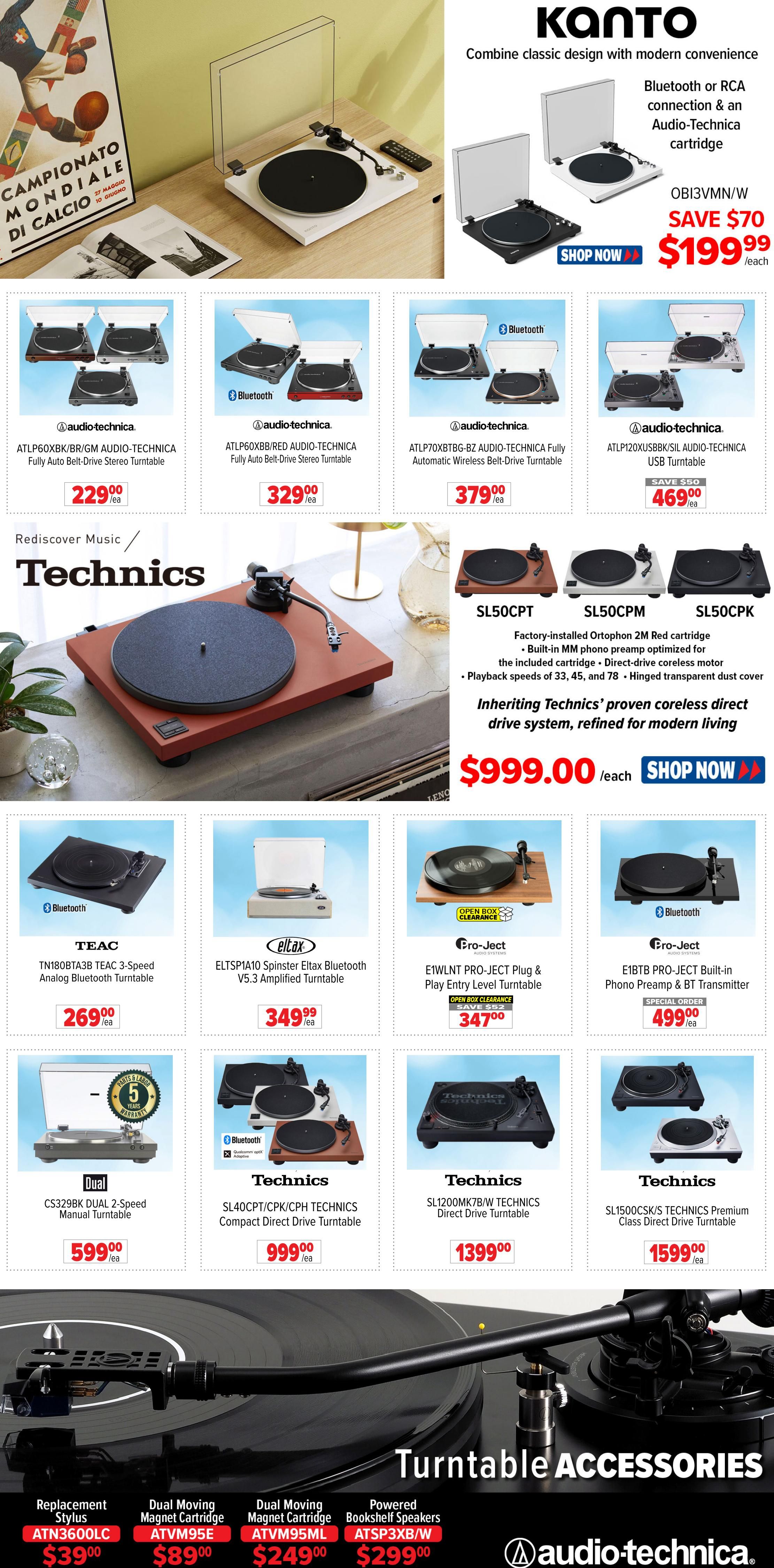 2001 Audio Video Flyer July 24 to 30