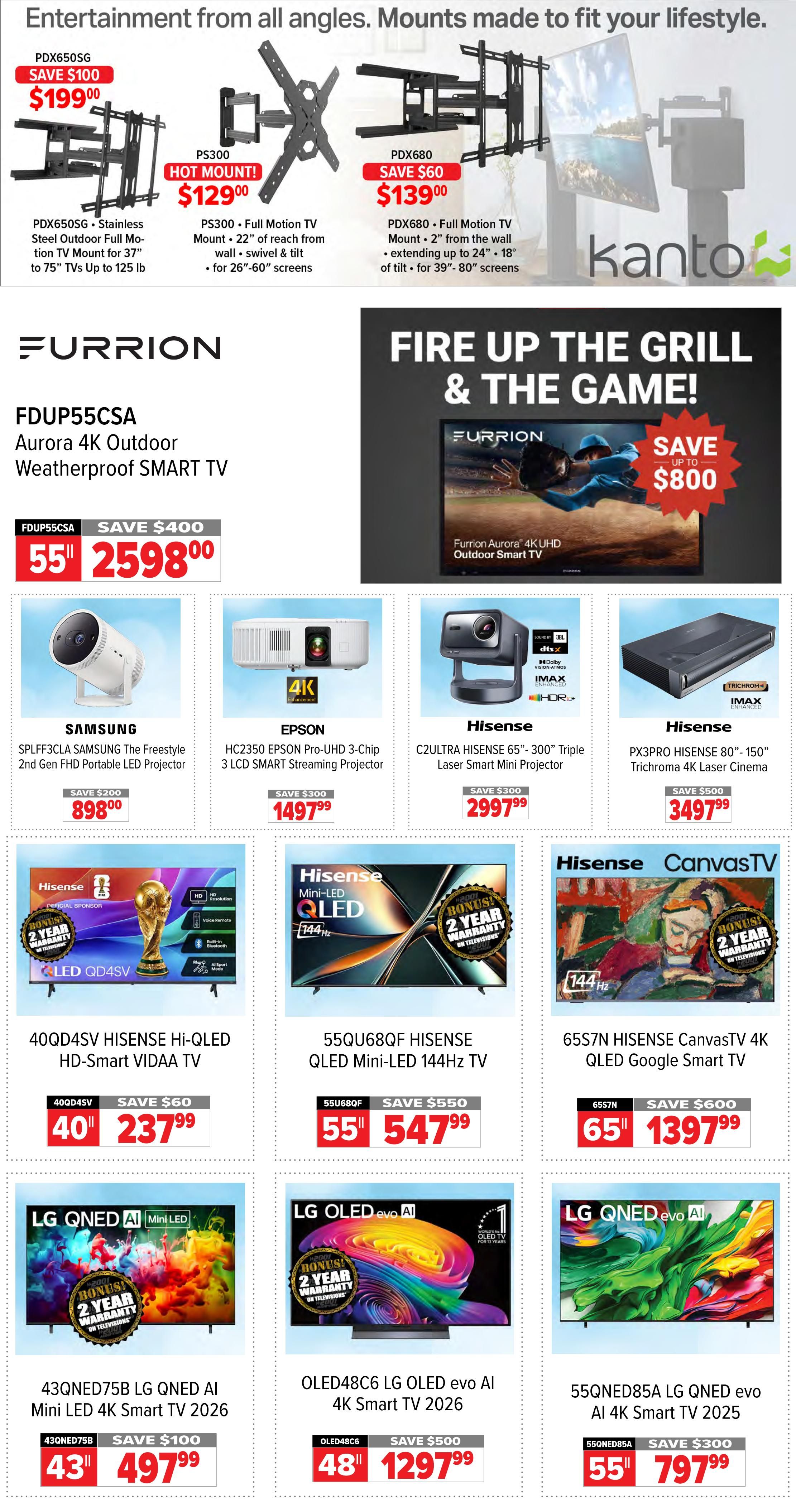 2001 Audio Video Flyer July 24 to 30