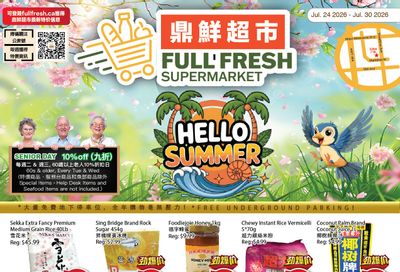 Full Fresh Supermarket Flyer July 24 to 30