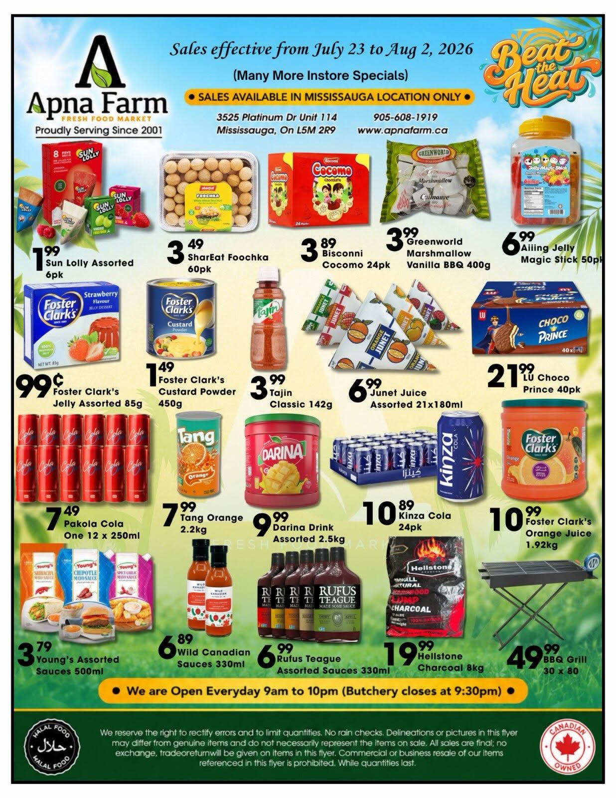 Apna Farm Flyer July 23 to August 2