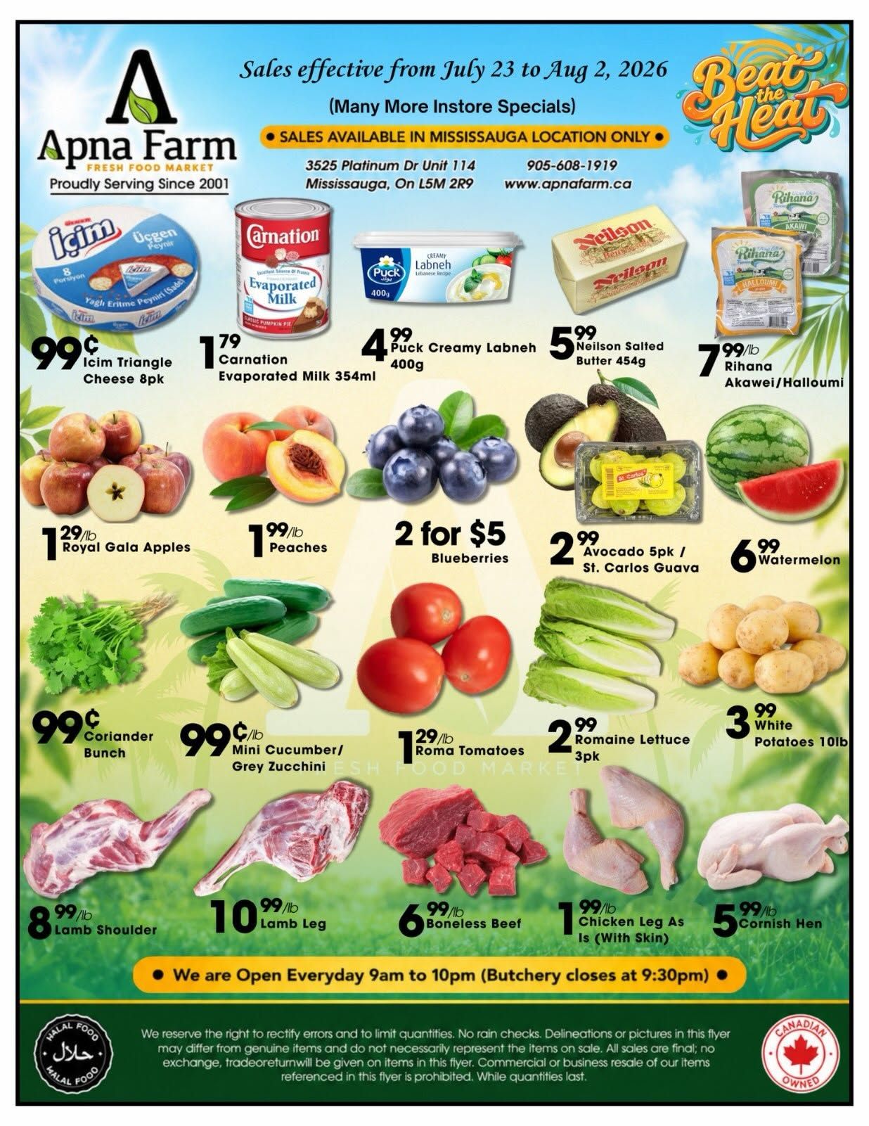 Apna Farm Flyer July 23 to August 2
