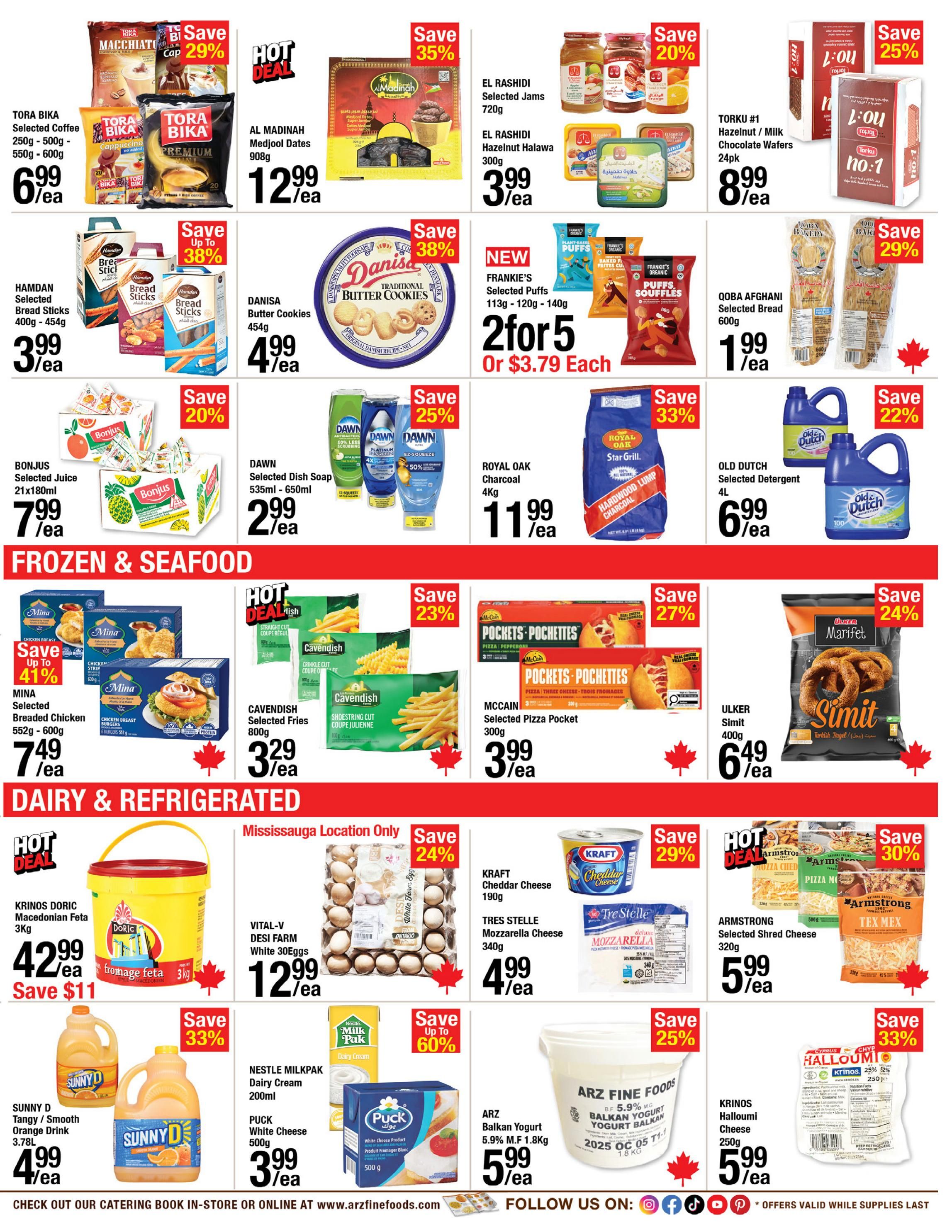 Arz Fine Foods Flyer July 24 to 30