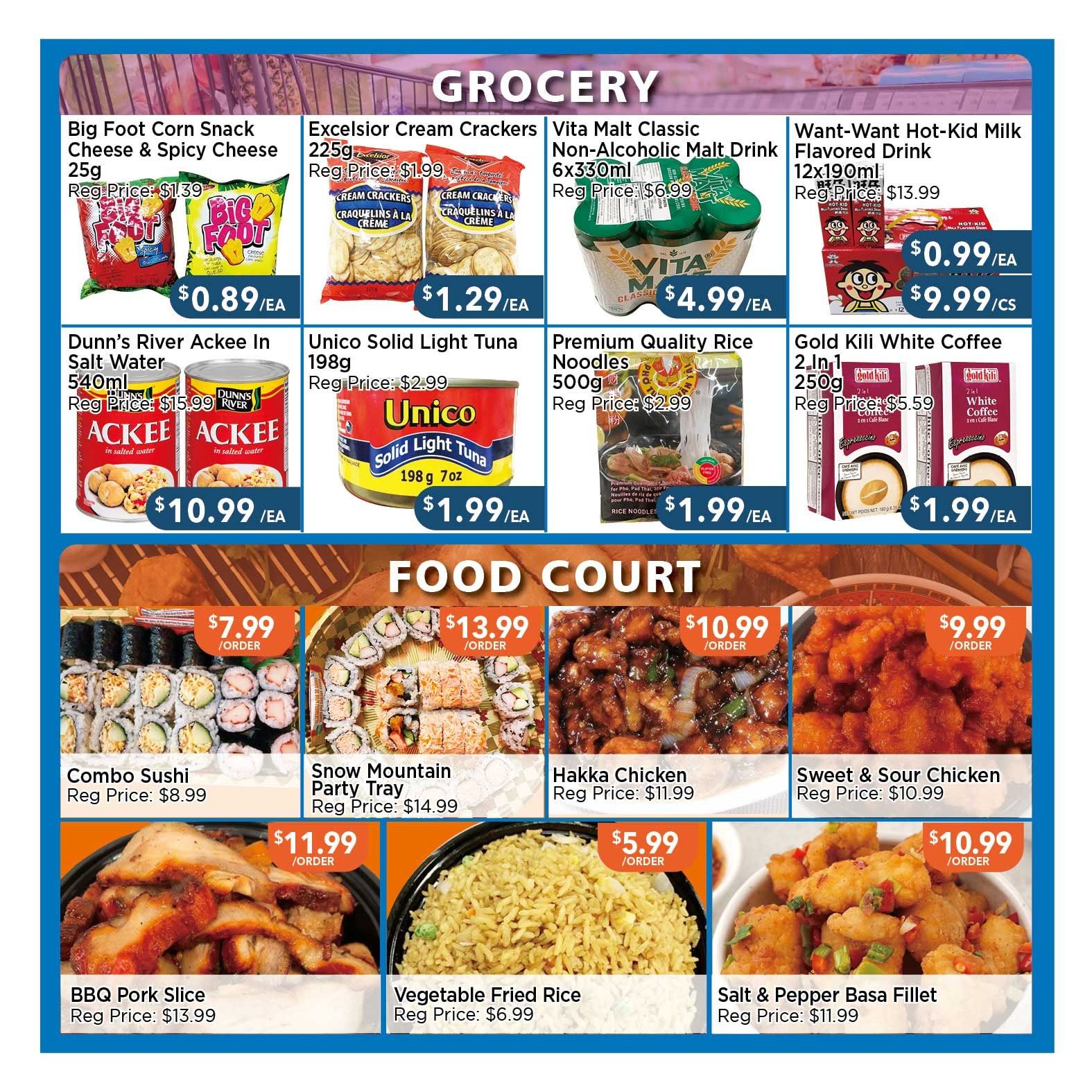 Blue Sky Supermarket (North York) Flyer July 24 to 30