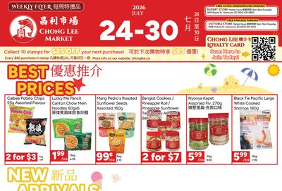 Chong Lee Market Flyer July 24 to 30