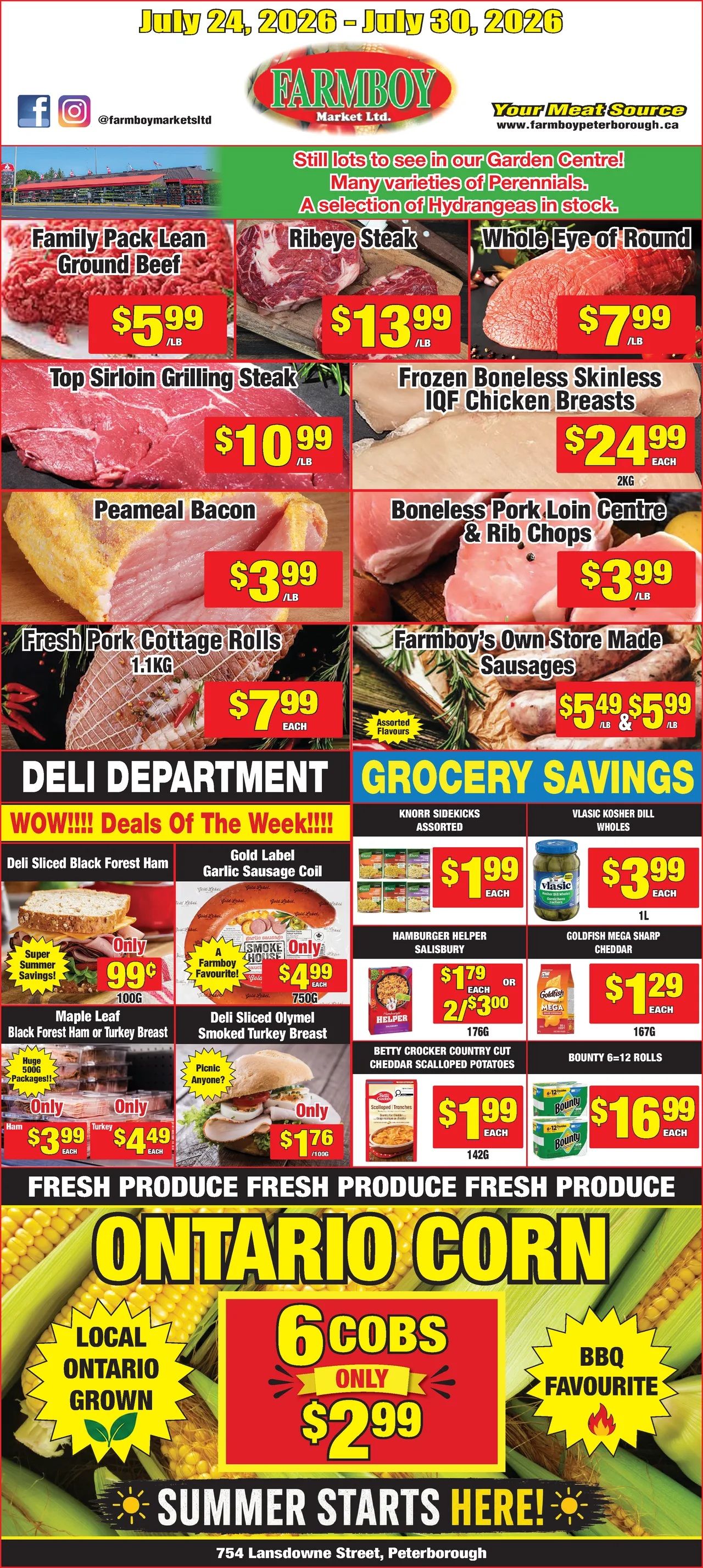 Farmboy Peterborough Flyer July 24 to 30