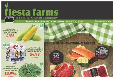 Fiesta Farms Flyer July 24 to 30