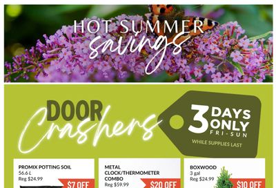 Lakeside Garden Gallery Flyer July 24 to 30
